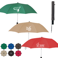 36" Arc Telescopic Folding Automatic Umbrella